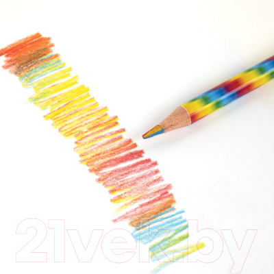 Набор цветных карандашей Юнландия Magic / 880950 (28цв)