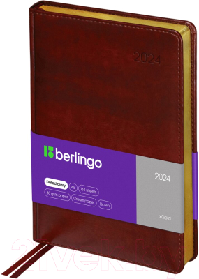 Ежедневник Berlingo xGold А5 / DD4_81503 (184л, коричневый)