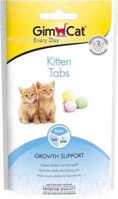 Витамины для животных GimCat Kitten Tabs / 426174 (40г)