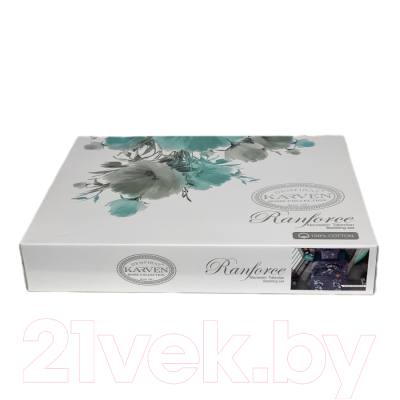 Комплект постельного белья Karven Young Style Ранфорс 1.5 / N022/1 Crown Pink v-1