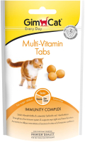 Витамины для животных GimCat Multi-Vitamin Tabs для кошек / 418704 (40г) - 