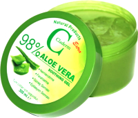Гель для тела Claderm Aloe Vera Soothing 98% Успокаивающий и Увлажняющий (300мл) - 