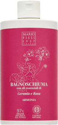 Гель для душа Mario Fissi 1937 Armonia С маслами герани и розы (500мл)