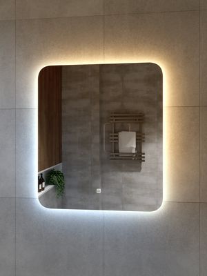 Зеркало Континент Bliss Led 90x70 (с увеличительным зеркалом и часами, сменой цвета подсветки)