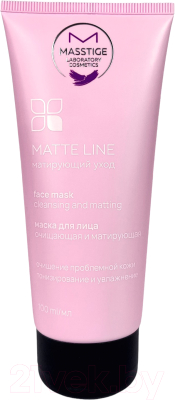 Маска для лица кремовая Masstige Matte Line Очищающая и матирующая (100мл)