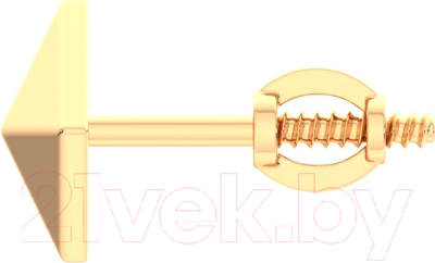 Серьги из розового золота ZORKA 300204.14K.R