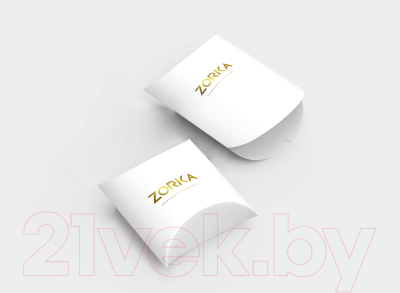 Серьги из розового золота ZORKA 310039/р (с фианитами)