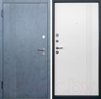 Входная дверь Промет Луара эмаль (96x205, левая)