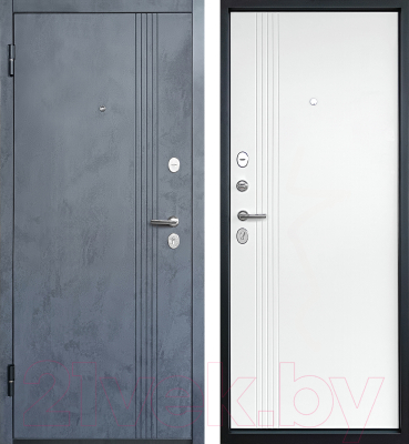 Входная дверь Промет Луара эмаль (96x205, левая)
