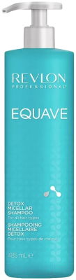 Шампунь для волос Revlon Professional Equave Detox Miccelar Увлажняющий питательный (485мл)