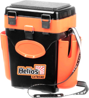 Ящик рыболовный Helios FishBox 1105037 (10л, оранжевый) - 