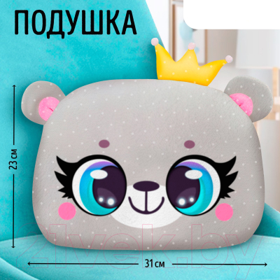 Подушка декоративная Pomposhki Мишка / 9934877