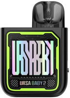 Электронный парогенератор Lost Vape Ursa Baby 2 Pod 900 mAh (2.5мл, Tech Black/Fancy Maze) - 