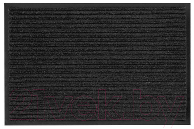Коврик грязезащитный Kovroff Комфорт 90x150 / 40411 (черный)