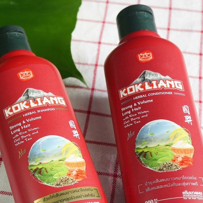 Шампунь для волос Kokliang Для длинных волос с ягодами годжи, белым чаем и рисовой водой (200мл)