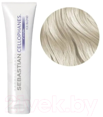 Крем-краска для волос Sebastian Cellophanes Тонирующая (300мл, ледяной блонд)