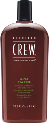 Шампунь для волос American Crew Чайное дерево 3в1 (1л)