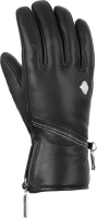 Перчатки лыжные Reusch Camila / 6031120-7702 (р-р 7, Black/Silver) - 