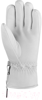 Перчатки лыжные Reusch Camila / 6031120-1103 (р-р 7, White/Silver)