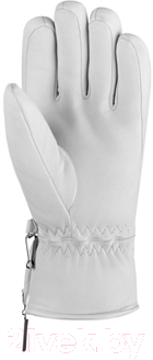 Перчатки лыжные Reusch Camila / 6031120-1103 (р-р 7.5, White/Silver)