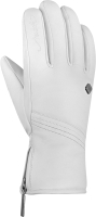 Перчатки лыжные Reusch Camila / 6031120-1103 (р-р 8.5, White/Silver) -
