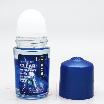 Дезодорант шариковый Tros Clear Ultra Dry Deo Roll On for Men C освежающим ароматом/23583 (45мл)