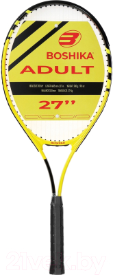 Теннисная ракетка Boshika Adult / 9412606 (черный/желтый)
