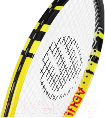 Теннисная ракетка Boshika Adult / 9412606 (черный/желтый)