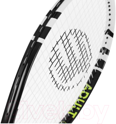 Теннисная ракетка Boshika Adult / 9412607 (черный/белый)