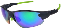 Очки солнцезащитные 2K SD-21503 (черный матовый/зеленые Revo) - 