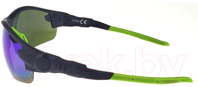 Очки солнцезащитные 2K SD-21503 (черный матовый/зеленые Revo)