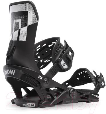 Крепления для сноуборда Now Snowboards 2023-24 Select Pro (S, черный)
