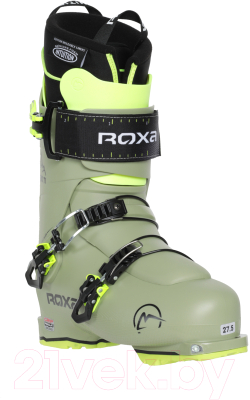 Горнолыжные ботинки Roxa R3 130 Ti I.R. Tl Gw / 300101 (р.28.5, оливковый/неон)