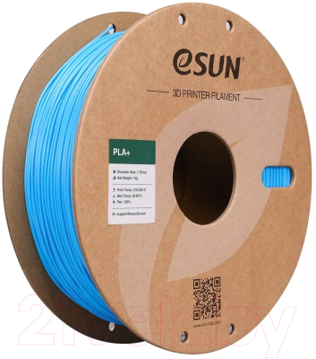 Пластик для 3D-печати eSUN PLA+ Filament / т0036459 (1.75мм, 1кг, космический синий)