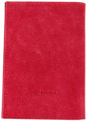 Обложка на паспорт Poshete 604-002K/NPK-RED (красный)