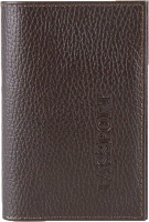 Обложка на паспорт Poshete 604-002M-CHL (коричневый) - 