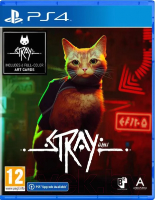 Игра для игровой консоли PlayStation 4 Stray (EU pack, RU subtitles)