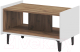 Журнальный столик Мебель-Неман Модена МН-048-26-Ц3 (дуб эллисон темный/белый гладкий) - 