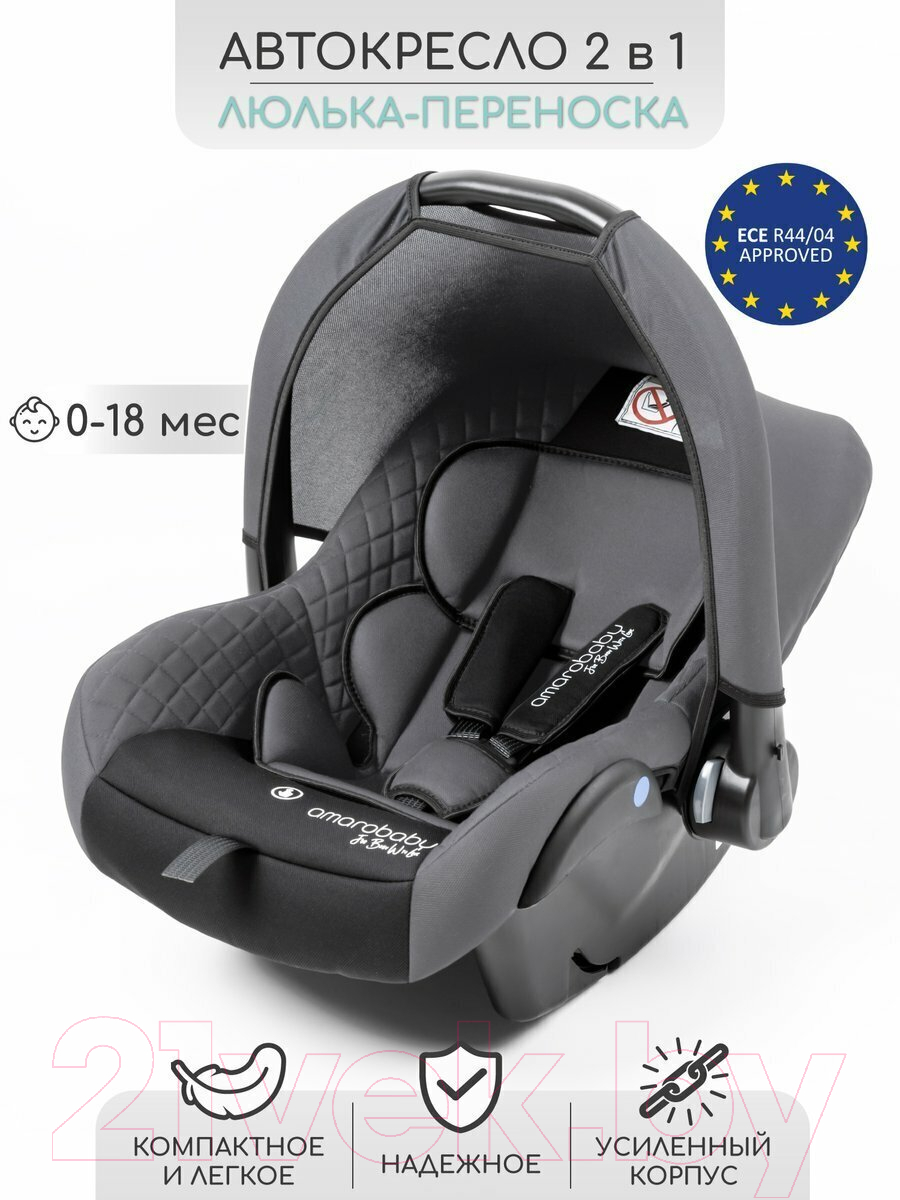 Автокресло Amarobaby Baby Comfort / AB222008BC/1109