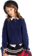 Джемпер детский Amarobaby Knit Wear / AB-OD21-KNITW2602/20-128 (синий, р.128) - 