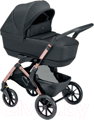 Детская универсальная коляска Cam Trio Dinamico Rover 3 в 1 / ART897030-T986 (черный/розовый)