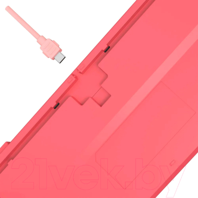 Клавиатура A4Tech Bloody S87 Energy (розовый)