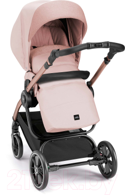 Детская универсальная коляска Cam Ami 2 в 1 / ART967-T579+ART805T-V95S (розовый/розовое золото)