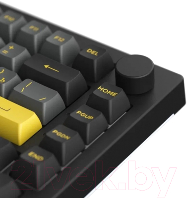 Клавиатура Akko 5075B Plus Black&Gold 3 Modes RGB Hot Swap V3 Cream Yellow (507575)