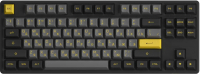 Клавиатура Akko 5087B Plus Black&Gold 3 Modes RGB Hot Swap V3 Cream Yellow (1746217) - 