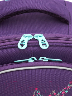 Школьный рюкзак Grizzly RAz-486-7 (фиолетовый)