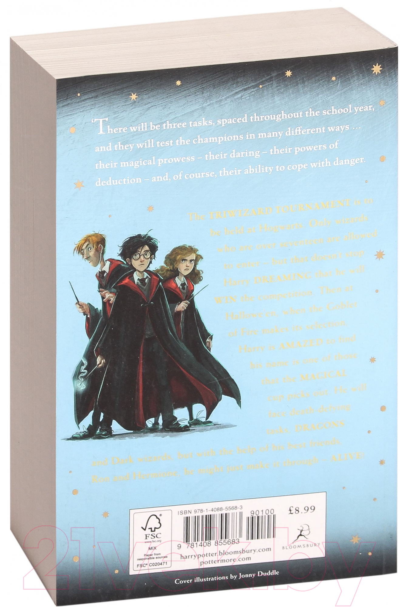 Книга Bloomsbury Harry Potter And The Goblet Of Fire / 9781408855683