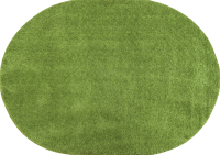 Ковер Витебские ковры Микрофибра овал 11001-20 (2.0х2.9, светло зеленый) - 