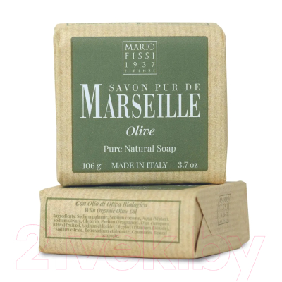 Мыло твердое Mario Fissi 1937 Марсельская олива (106г)