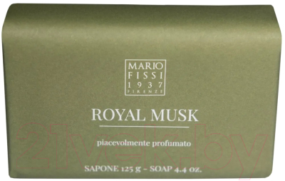 Мыло твердое Mario Fissi 1937 Королевский мускус (125г)